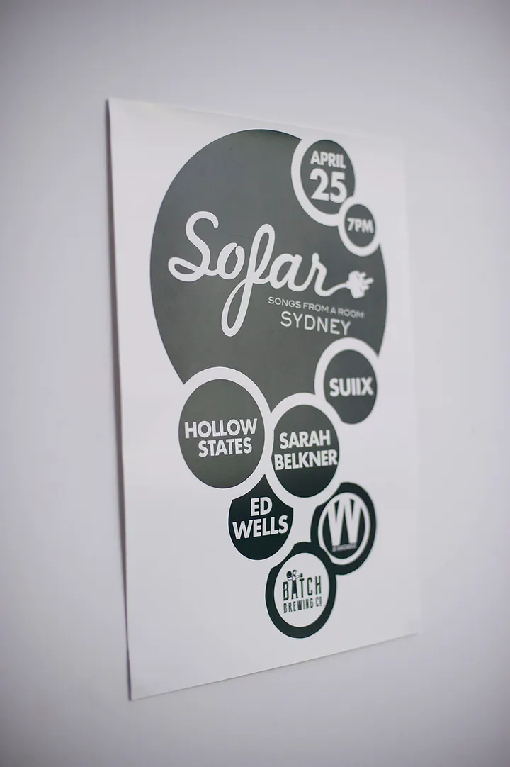 Sofar Sounds Sydney - April